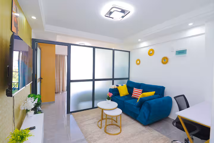 City Charm: 1 BR with Kilimani Skyline View — photo 16 of 30